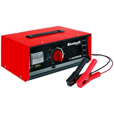EINHELL 1075031 - Chargeur de batterie CC-BC 15 - 6/12/24V