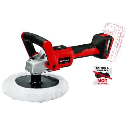 EINHELL 2093320 - CE-CP 18/180 Li E-Solo - Polisseuse automobile à batterie ø180mm