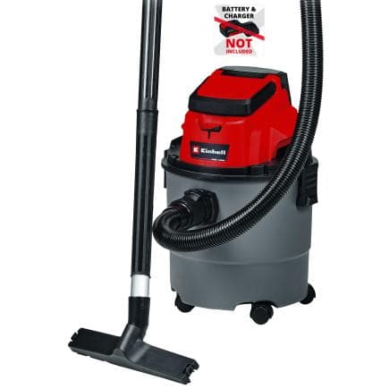 EINHELL 2347145 - TC-VC 18/15 Li-Solo - Aspirateur solides et liquides sur batterie bac 15L (sans batterie)