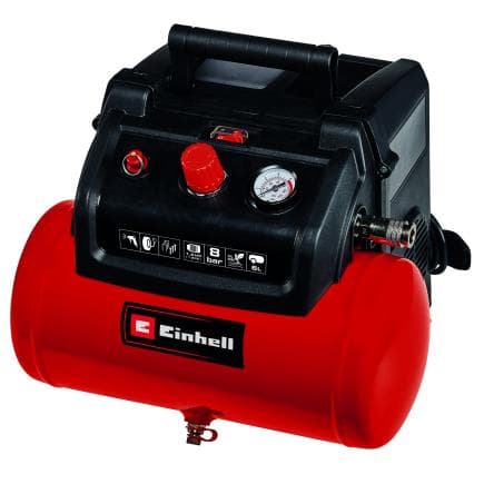 EINHELL 4020650 - Ensemble TC-AC 190/6/8 OF - Compresseur 1200W