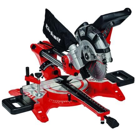 EINHELL 4300390 - TC-SM 2131/2 Dual - Scie à onglet radiale 1500W