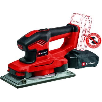 EINHELL 4460720 - TE-OS 18/230 Li Solo - Ponceuse orbitale sans fil 18V (sans batterie)
