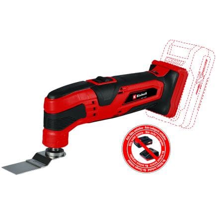 EINHELL 4465170 - TC-MG 18 Li-Solo - Multifonction sur batterie 18v (sans batterie)