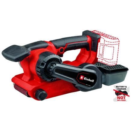 EINHELL 4466270 - TP-BS 18/457 Li BL - Solo - Ponceuse à bande sans fil 18V (sans batterie)