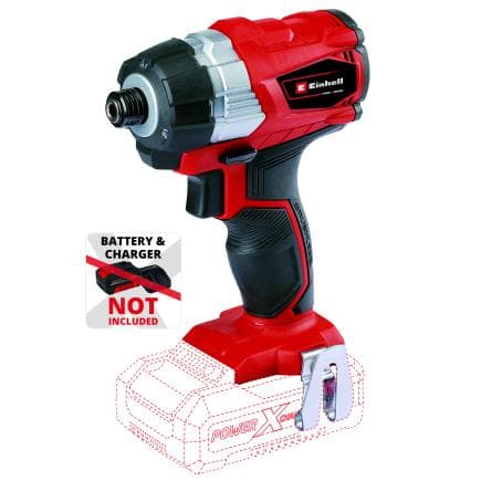 EINHELL 4510030 - TP-CI 18 Li BL - Solo - Clé à chocs sans fil 18V (sans batterie)