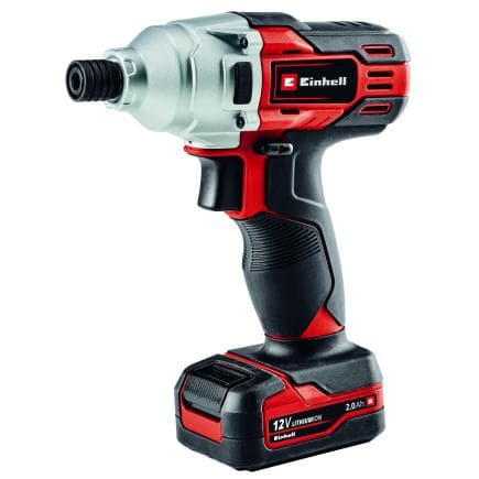 EINHELL 4510050 - TE-CI 12 Li (1x2.0Ah) - Clé à chocs sans fil 12V 2Ah (avec batterie et chargeur)