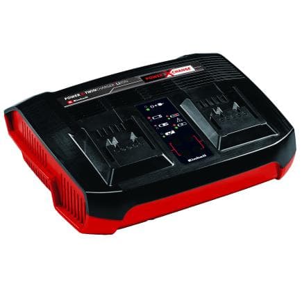 EINHELL 4512069 - Chargeur de batterie Power X-Twincharger 3A - 3Ah