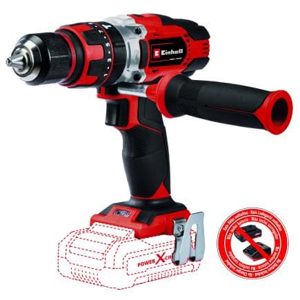 EINHELL 4513926 - TE-CD 18/48 Li-i-Solo - Perceuse à percussion sans fil 18V (sans batterie)
