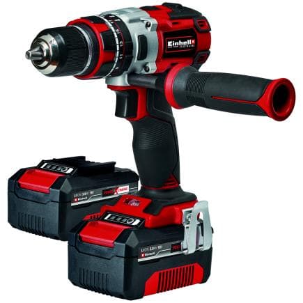 EINHELL 4513968 - TE-CD 18 Li-i BL (2x3,0Ah) - Perceuse à percussion sans fil 18V 3Ah (avec 2 batteries et chargeur)