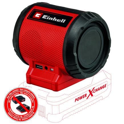 EINHELL 4514150 - TC-SR 18 Li BT - Solo - Enceinte sur batterie 18V (sans batterie)