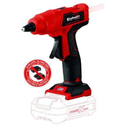 EINHELL 4522200 - TE-CG 18 Li - Solo - Pistolet à colle chaude sans fil 18V (sans batterie)