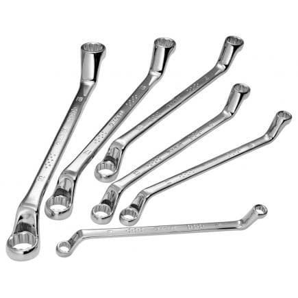 EXPERT E111708 - Assortiment de clés polygonales coudées mm 6 pièces sur support en plastique