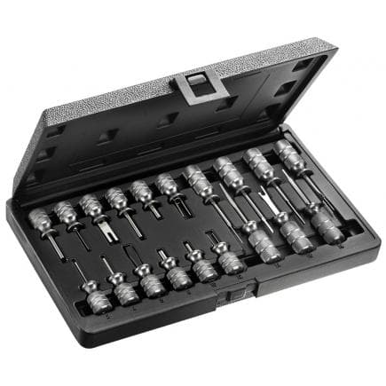 EXPERT E201801 - Jeu de 19 outils pour l’extraction des cartes de connecteurs