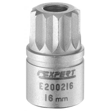 EXPERT E200216 - Bussole tappi olio 3/8" XZN® maschio 16 mm
