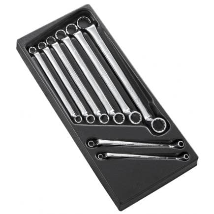 EXPERT E111710 - Module de 8 clés polygonales doubles courbes