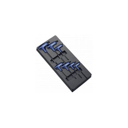 EXPERT E121708 - Module de 7 clés mâles en T avec manche Torx® (1)