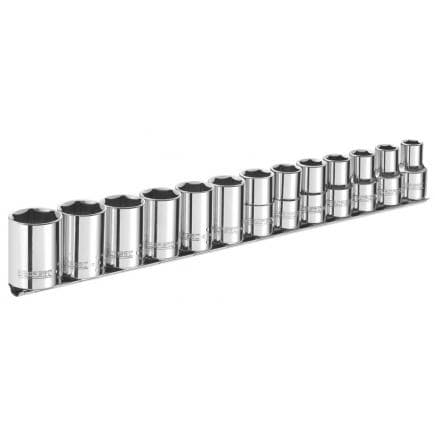 EXPERT E031803 - SET DI BUSSOLE 3/8" ESAGONALE IN POLLICI 13 PEZZI