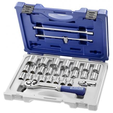 EXPERT E032939 - ASSORTIMENT DE DOUILLES 1/2'' 28 PIÈCES