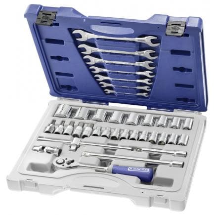 EXPERT E032940 - ASSORTIMENT DE DOUILLES 1/2'' 36 PIÈCES