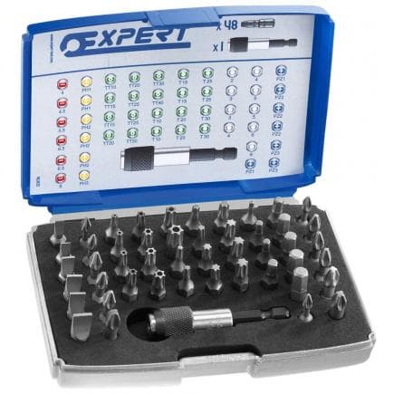 EXPERT E131701 - JEU D’EMBOUTS 1/4'' 49 PIÈCES