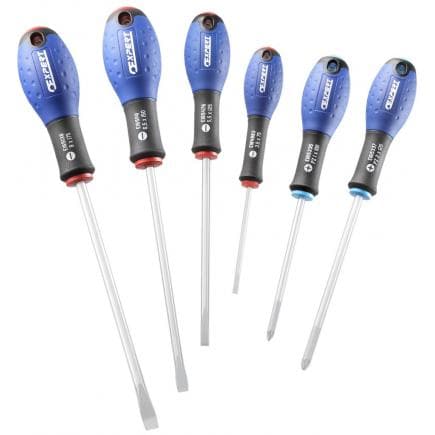 EXPERT E160903 - JEU DE 6 TOURNEVIS PLATS POZIDRIV®