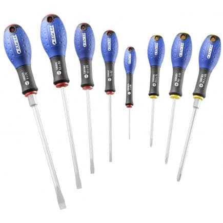 EXPERT E160904 - JEU DE 8 TOURNEVIS PLATS PHILLIPS®