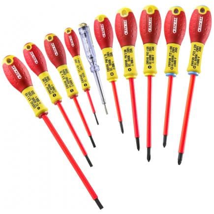 EXPERT E160912 - JEU DE 10 TOURNEVIS ISOLÉS 1000 VOLT
