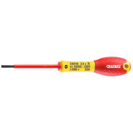 EXPERT E165411 - Tournevis isolés 1000 volts pour vis à fente