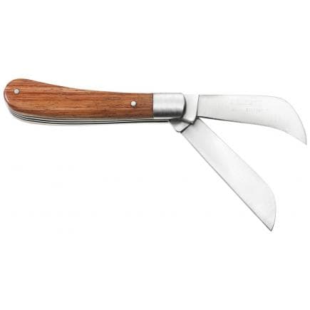 EXPERT E117767 - Couteau d'électricien à 2 lames