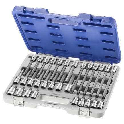 EXPERT E200516 - Assortiment de douilles avec embout hexagonal 1/2'' 30 pièces