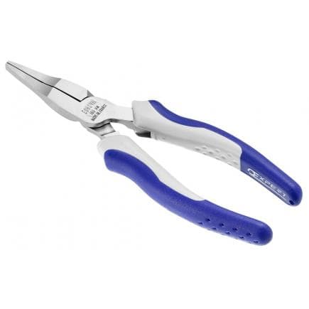 EXPERT E080411 - Pince plate bec droit 160 mm