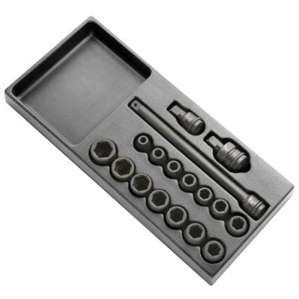 EXPERT E040601 - Module douilles 1/2'' 17 pièces