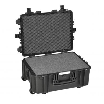EXPLORER CASES 5326.B - Conteneur hermétique, résistant aux produits chimiques, à l'humidité et à la poussière - noir avec mousse