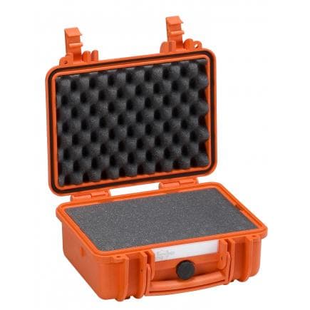 EXPLORER CASES 2712HL.O - Valise antichoc en polypropylène copolymère orange avec mousse