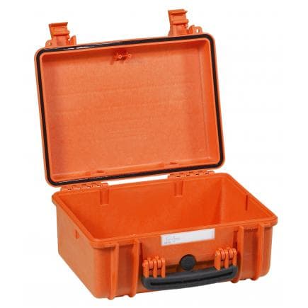 EXPLORER CASES 3818HL.O E - Valise avec valve de pressurisation et serrures orange vide