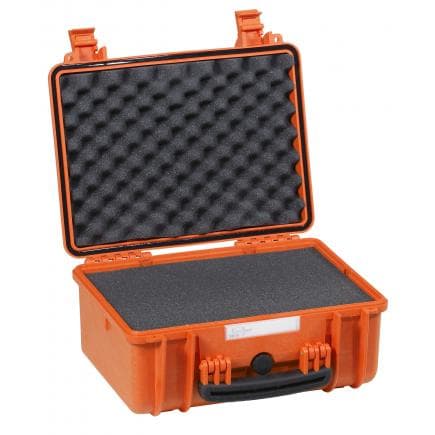 EXPLORER CASES 3818HL.O - Valise avec valve de pressurisation et serrures orange avec mousse