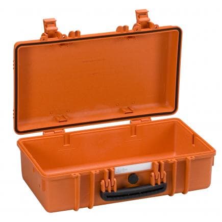 EXPLORER CASES 5117.O E - Valise antichoc avec angles renforcés revêtue de caoutchouc orange vide