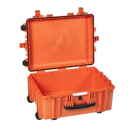 EXPLORER CASES 5326.O E - Conteneur hermétique, résistant aux produits chimiques, à l'humidité et à la poussière - orange vide