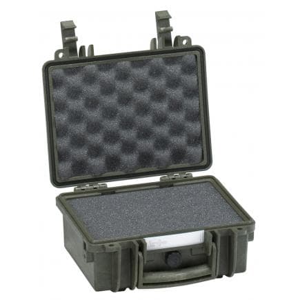 EXPLORER CASES 2209.G - Valise compacte pour objets fragiles vert kaki vide avec mousse