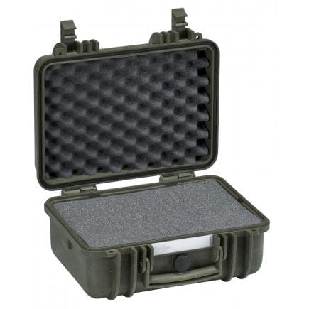 EXPLORER CASES 3317HL.G - Valise indestructible à usage professionnel vert kaki avec mousse