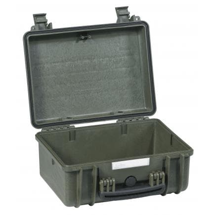 EXPLORER CASES 3818HL.G E - Valise avec valve de pressurisation et serrures vert kaki vide