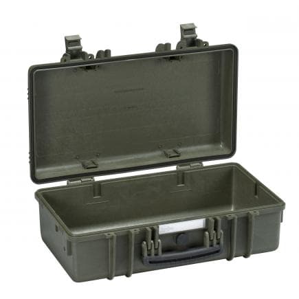 EXPLORER CASES 5117.G E - Valise antichoc avec angles renforcés revêtue de caoutchouc vert kaki vide