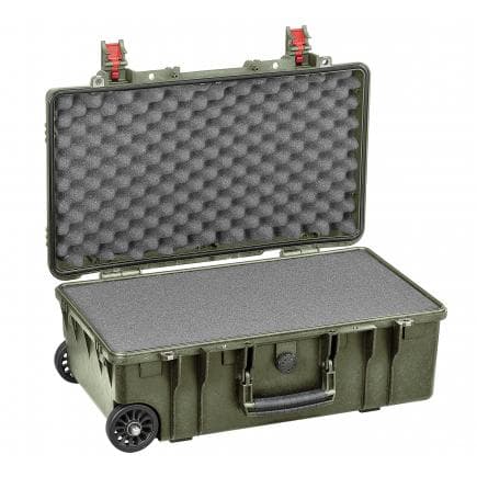 EXPLORER CASES 5221.G--SPENTO - Valise à haute résistance aux chocs vert kaki avec mousse