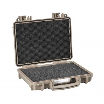 EXPLORER CASES 3005.D - Valise idéale pour pistolet, iPad ou notebook avec accessoires sable avec mousse