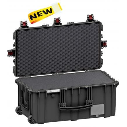 EXPLORER CASES 7635HL.B - Valise avec mousse de couleur noire heavenly light