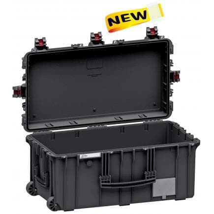 EXPLORER CASES 7635HL.B E - Valise vide de couleur noire heavenly light