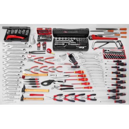 FACOM JET7.M140A - Assortiment CM.140A avec chariot 7 tiroirs JET.7GM3 (200 outils)