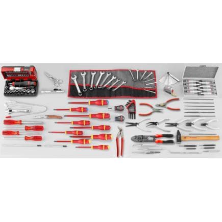 FACOM CM.EM41A - Assortiment pour l'électromécanique SAV de 122 outils