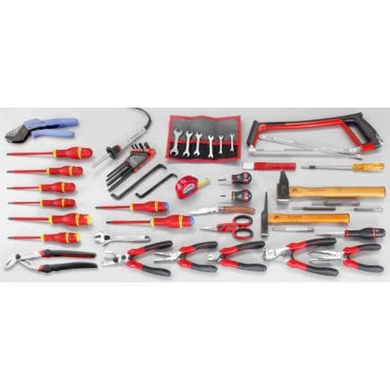 FACOM 2050.E15 - Assortiment CM.E15 avec boîte à outils 5 compartiments BT.11A (60 outils)