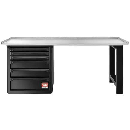FACOM RWS2-2MG6DBS - Etabli 2m noir plan de travail inox